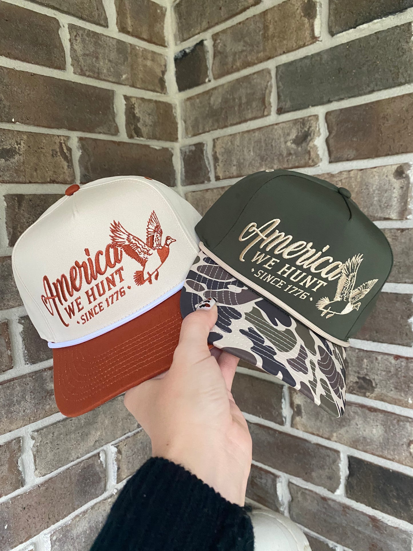 We Hunt Mallards Burnt Orange