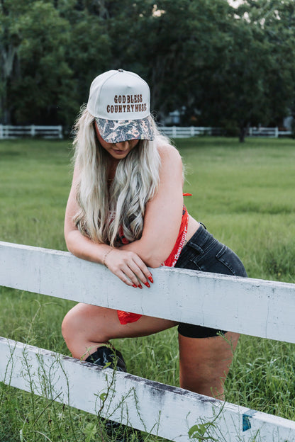 God Bless Country Music Hat