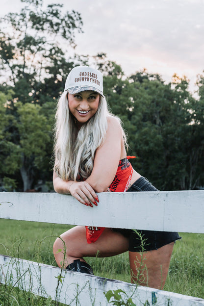 God Bless Country Music Hat