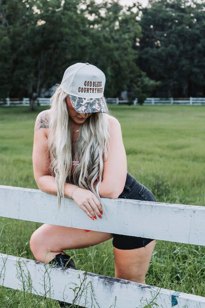 God Bless Country Music Hat