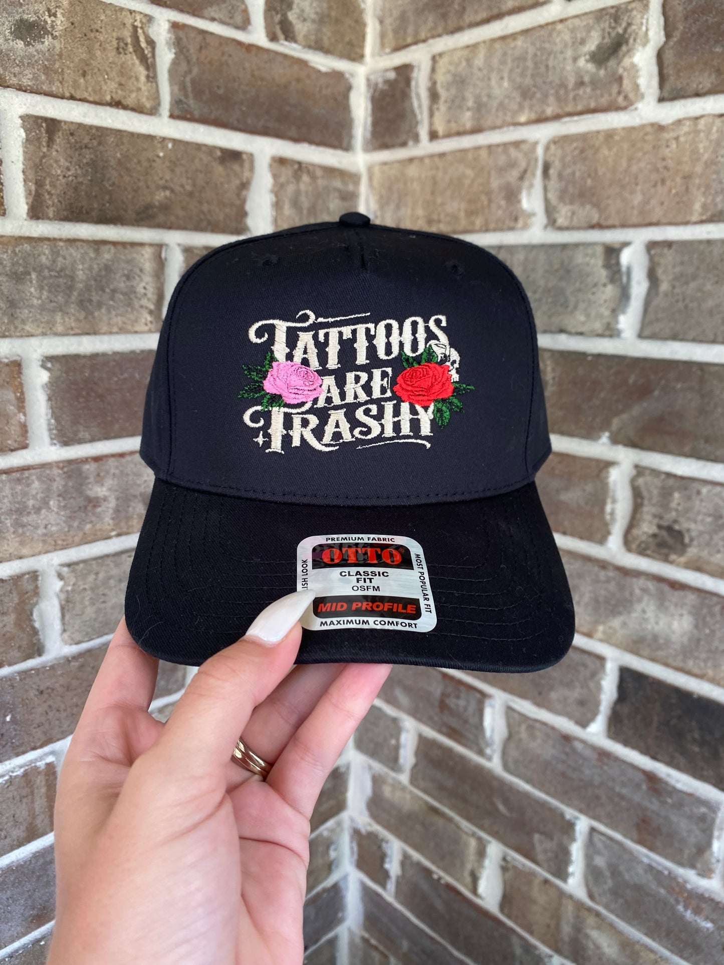Tattoos Are Trashy Hat