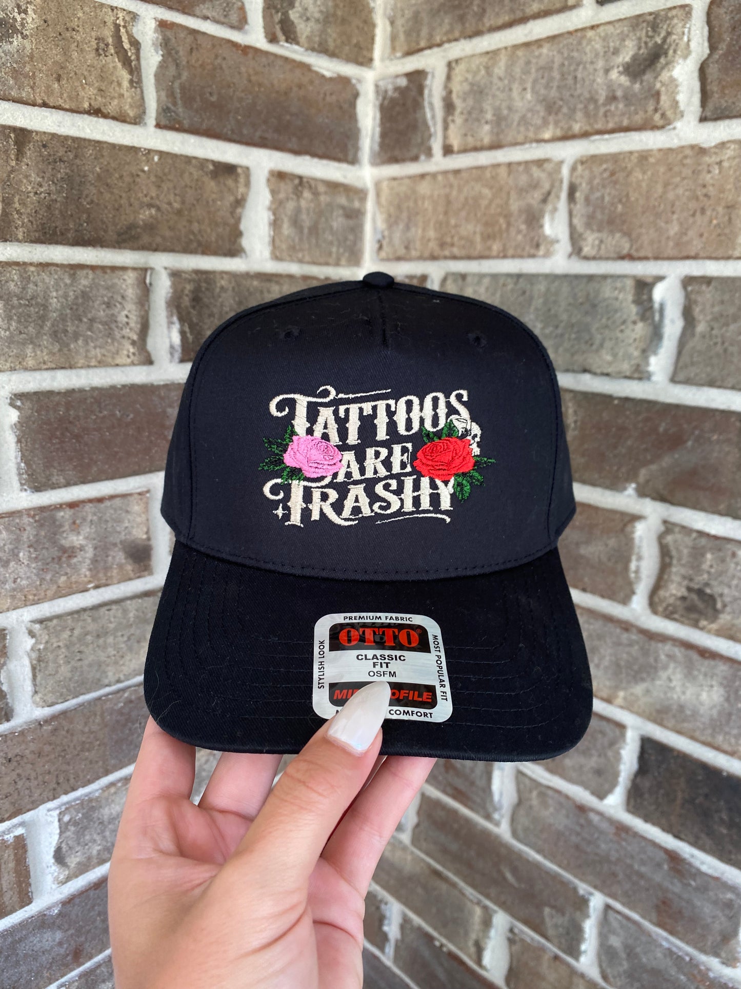 Tattoos Are Trashy Hat