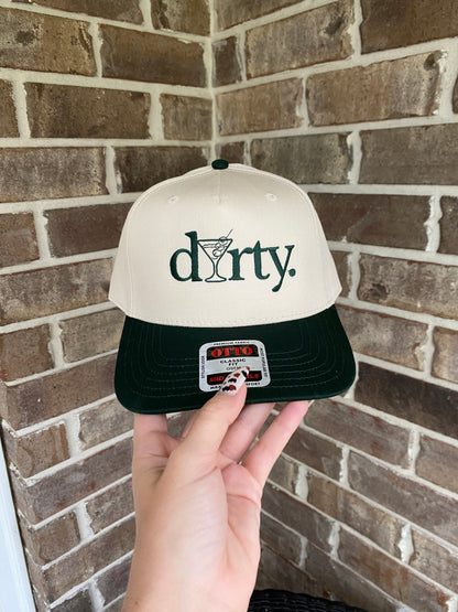 Dirty Martini Hat Dark Green