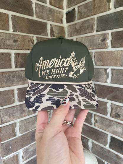 We Hunt Mallards Olive