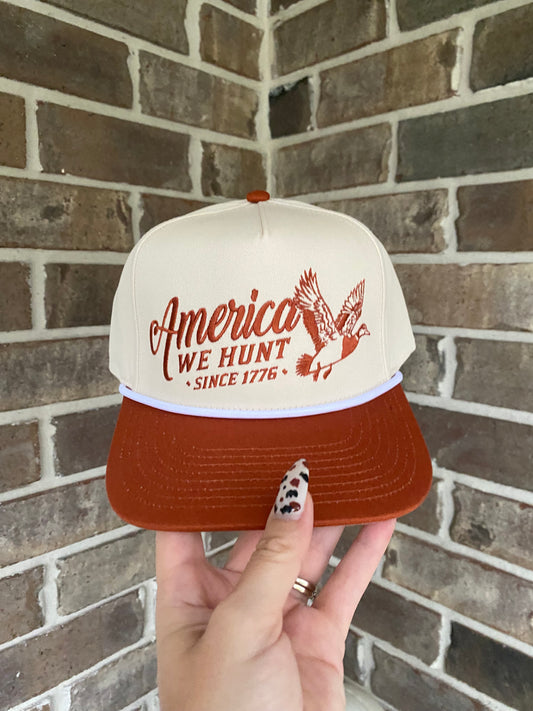 We Hunt Mallards Burnt Orange