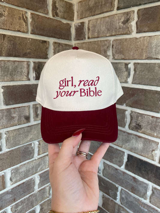 Girl, Read Your Bible Hat