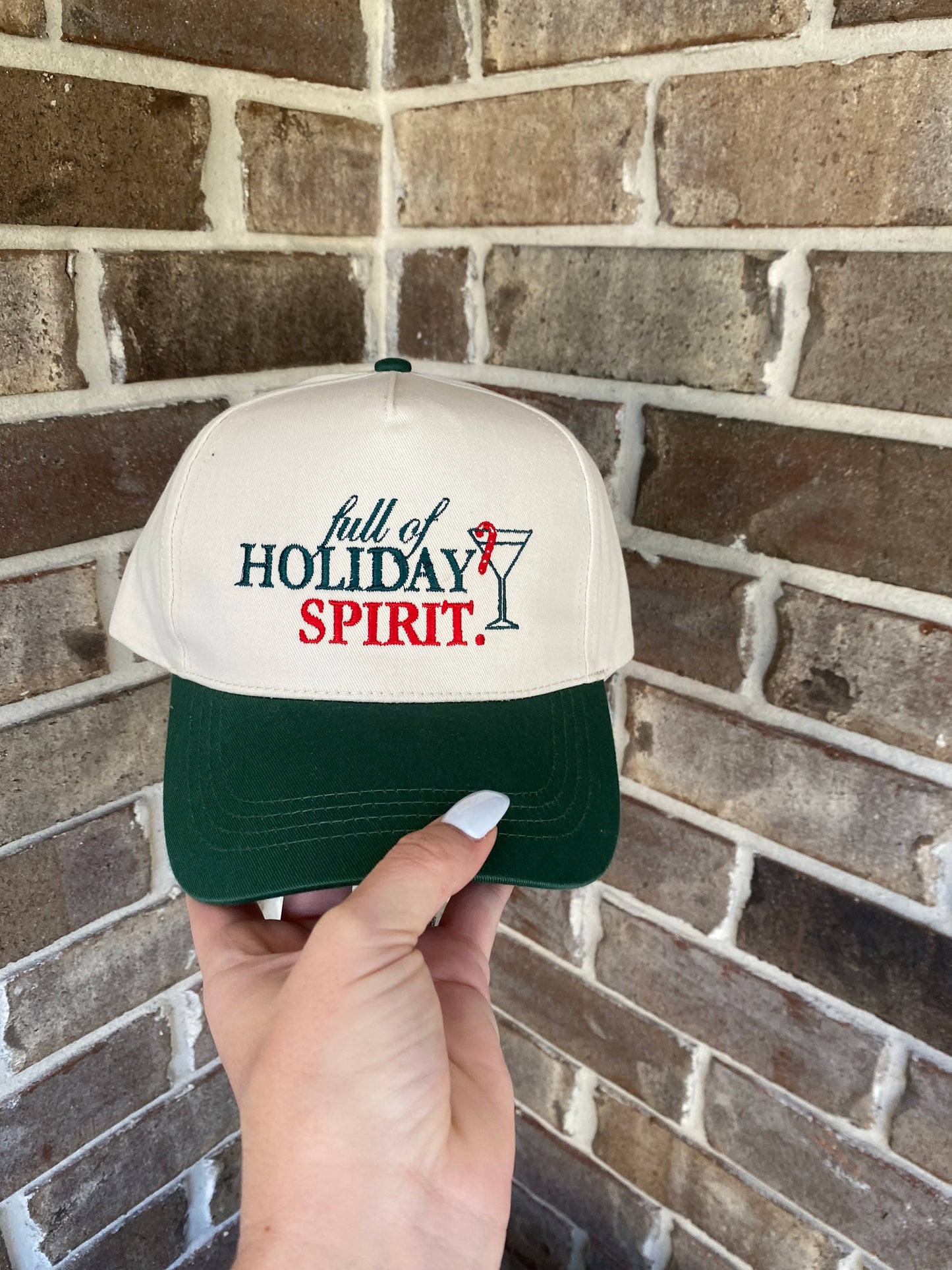 Full Of Holiday Spirit Green