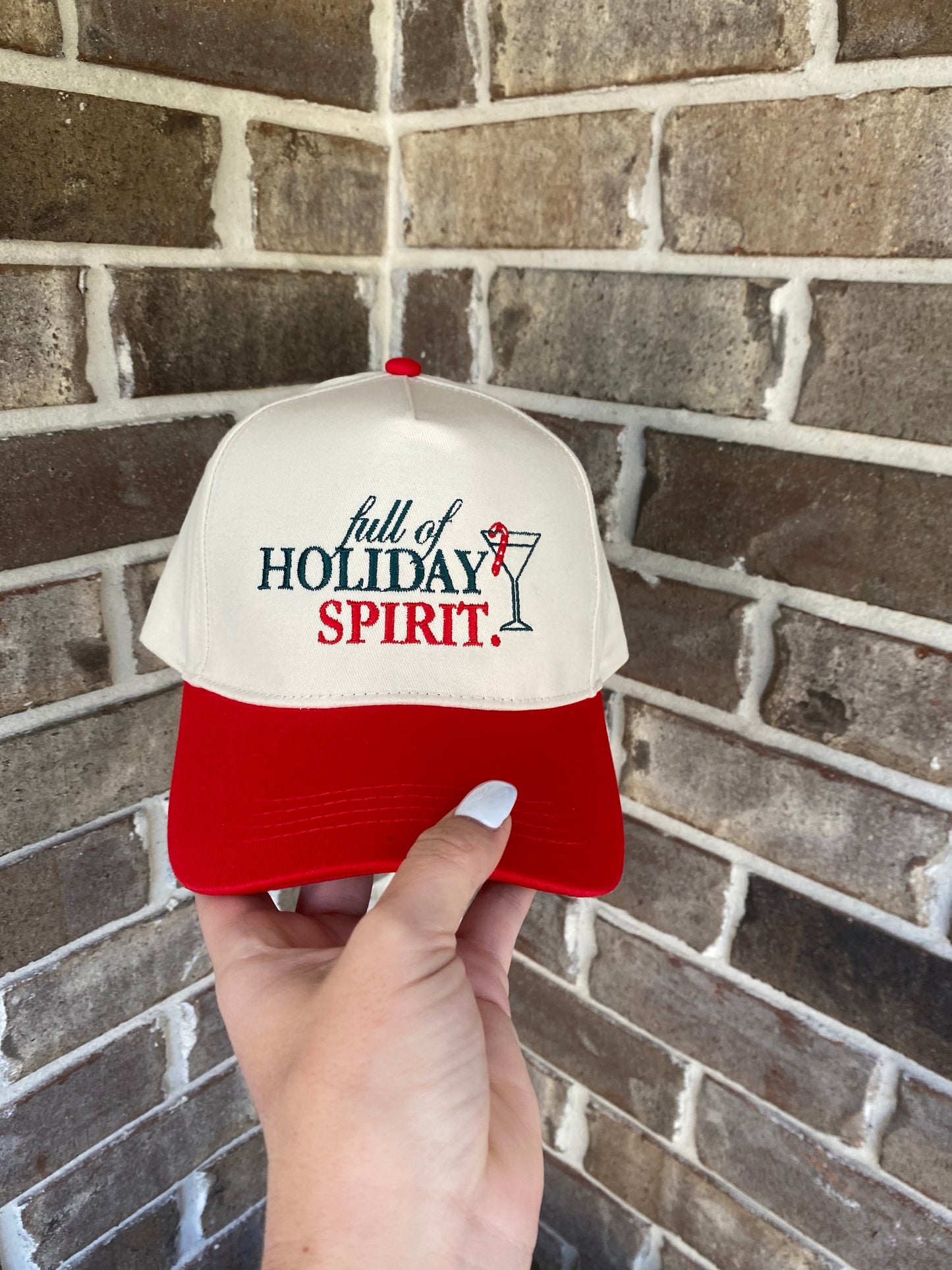 Full Of Holiday Spirit Red