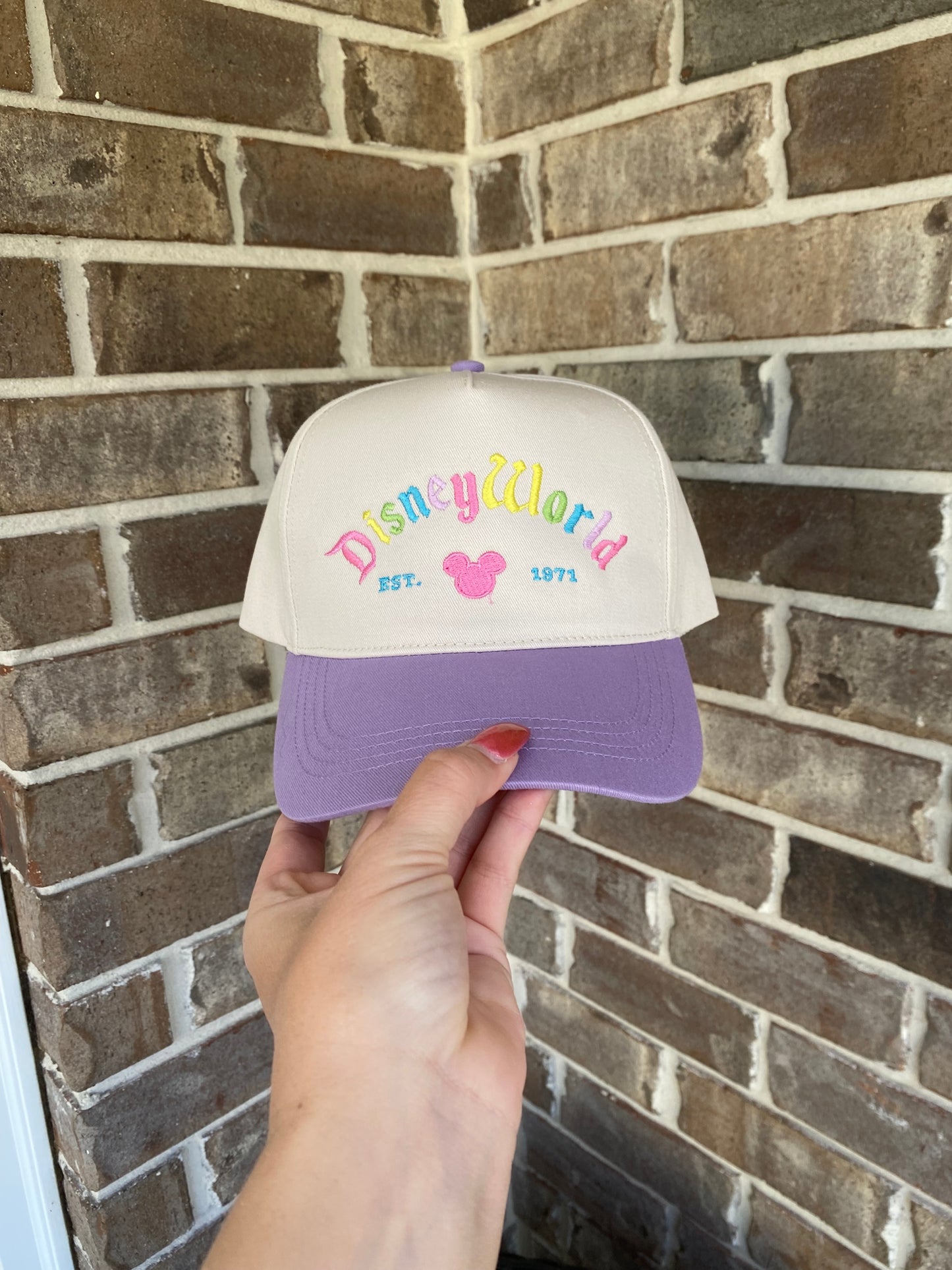 Disney World Purple Hat
