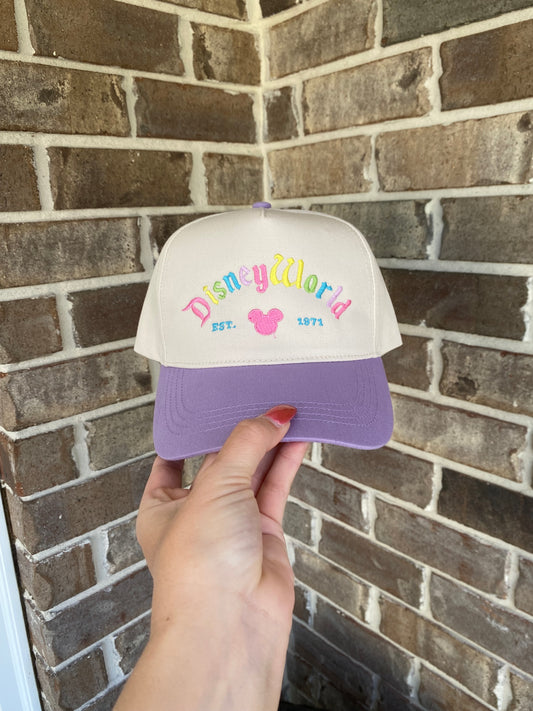 Disney World Purple Hat