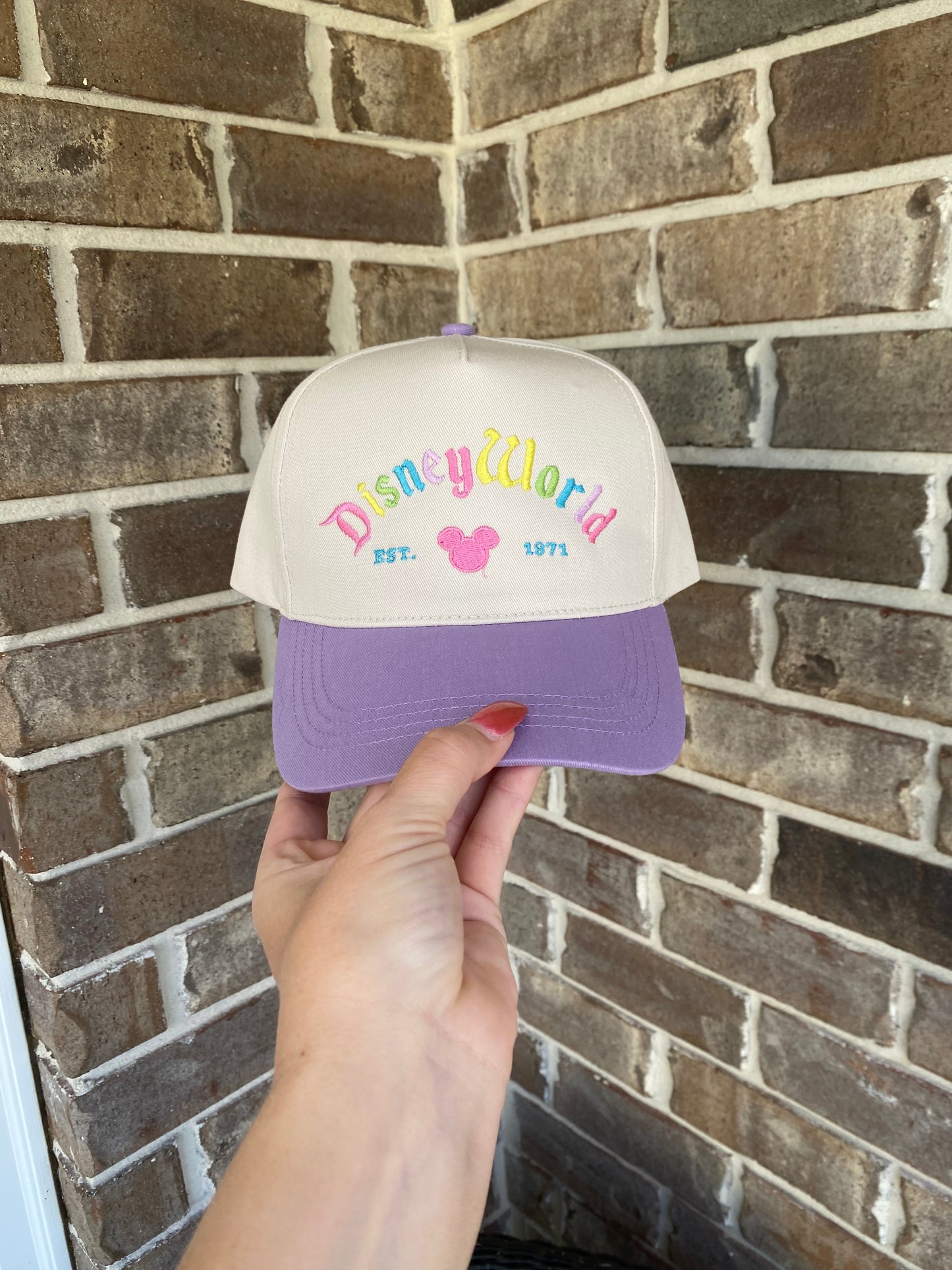 Disney World Purple Hat