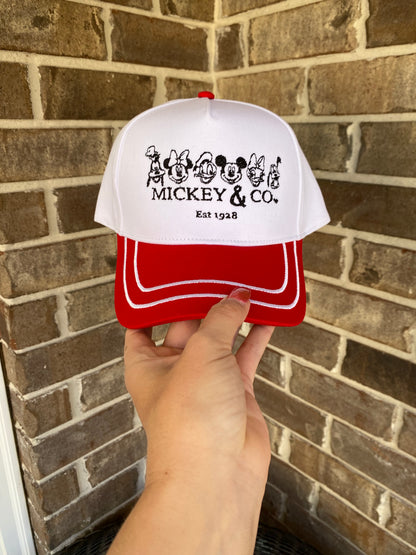 Mickey and Friends Hat Red