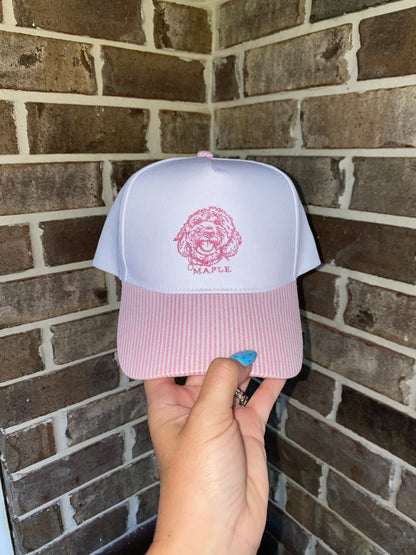 Custom Pet Portrait Hat