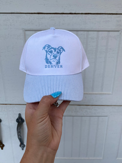 Custom Pet Portrait Hat