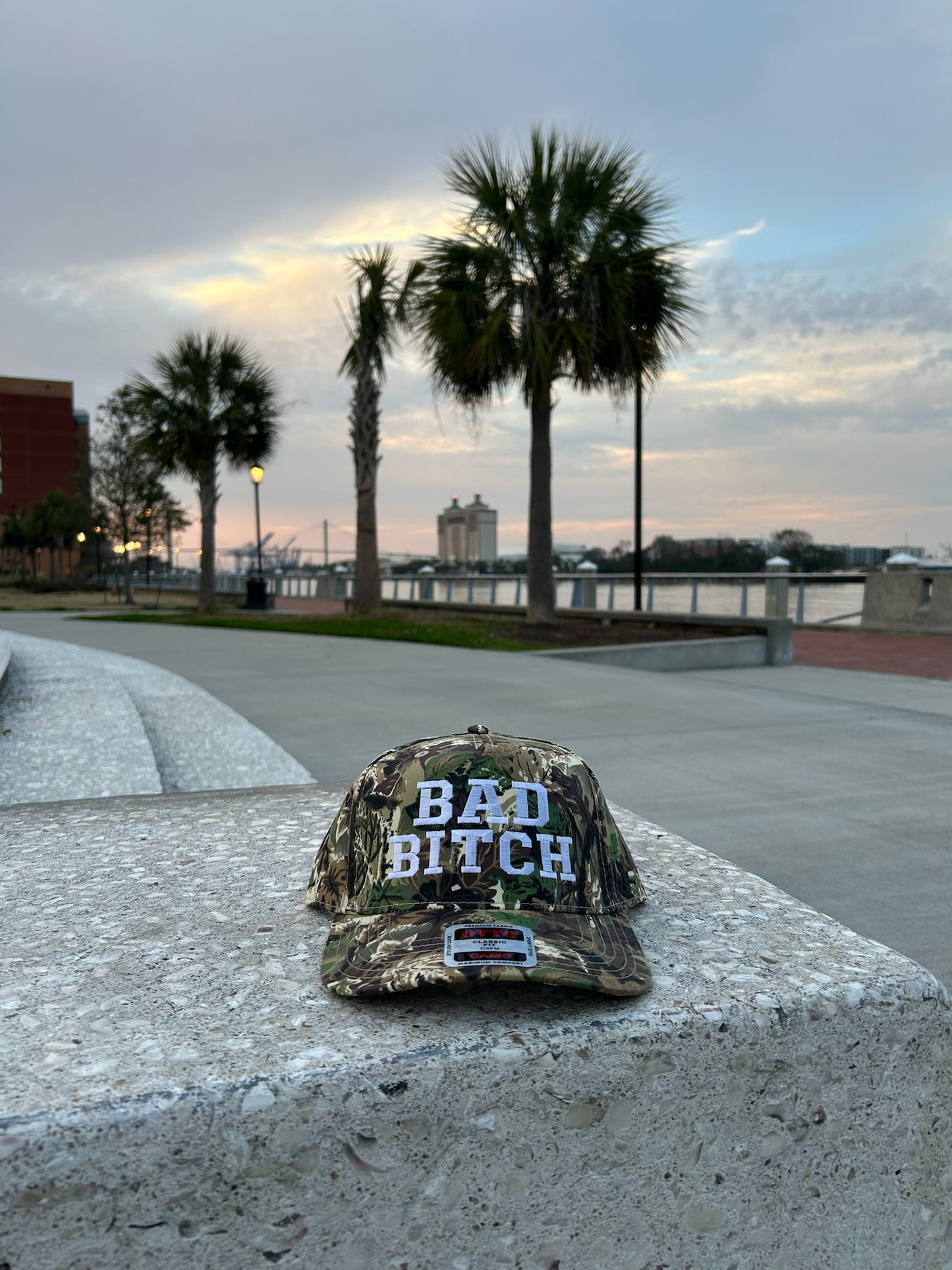 Bad Bitch Camo Snapback