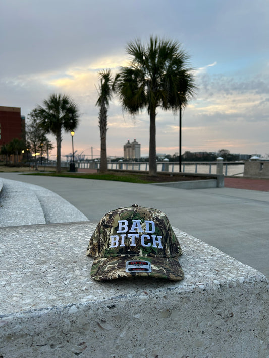 Bad Bitch Camo Snapback