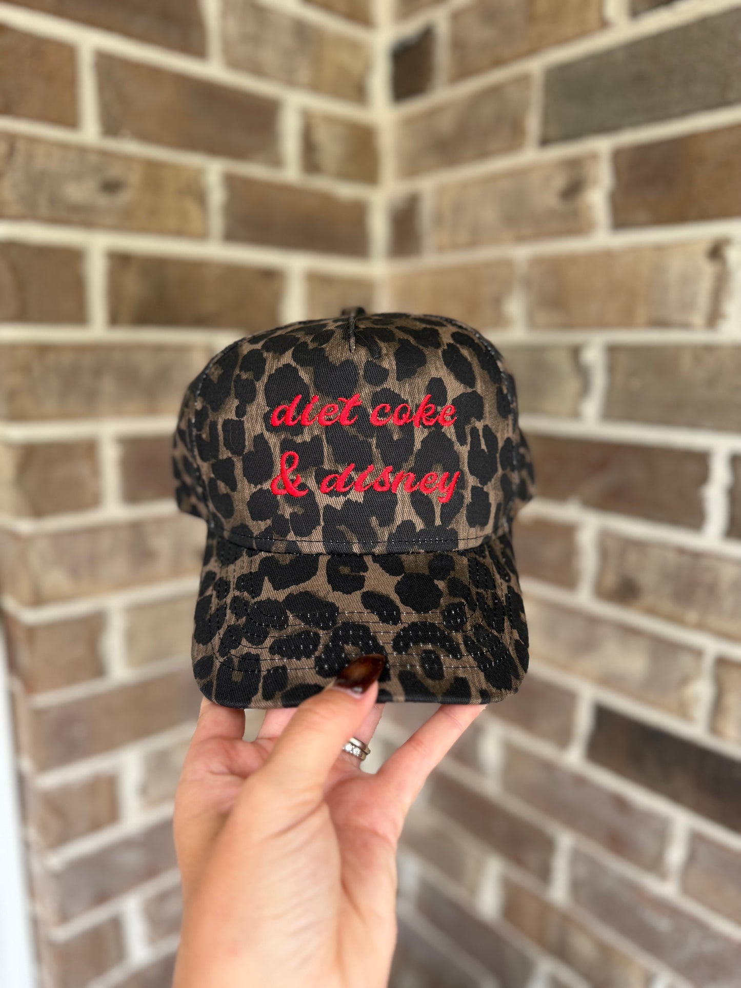 Diet Coke and Disney Hat