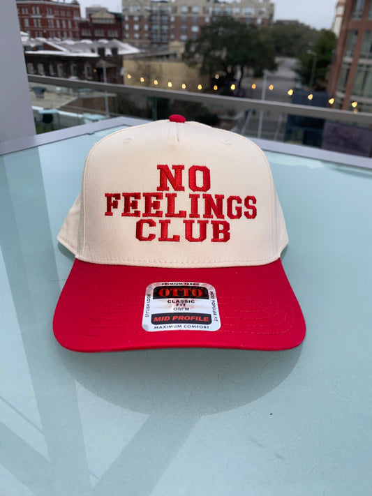 No Feelings Club Snapback