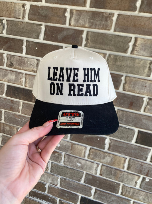 Leave Him On Read Snapback