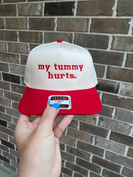 My Tummy Hurts Snapback