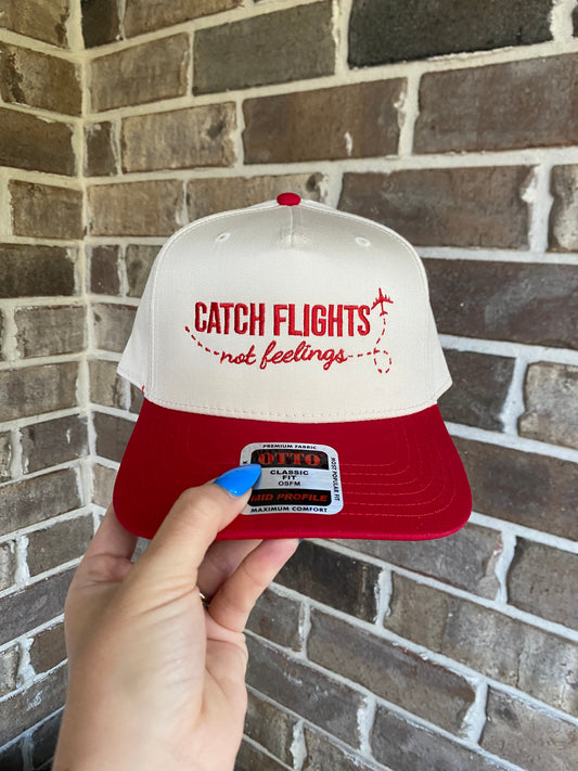 Catch Flights, Not Feelings Snapback