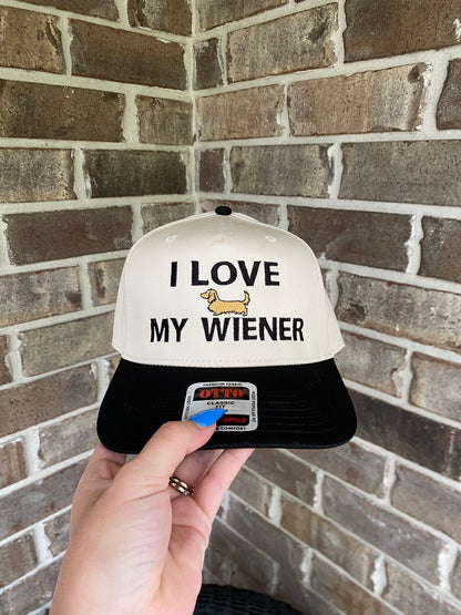 I love my wiener hat