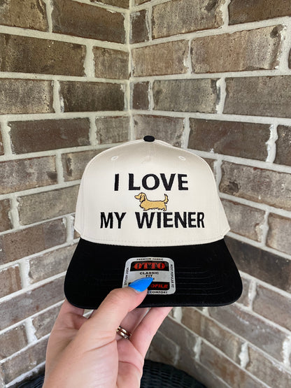 I love my wiener hat