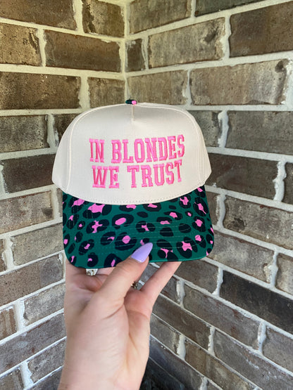 In Blondes We Trust Leopard