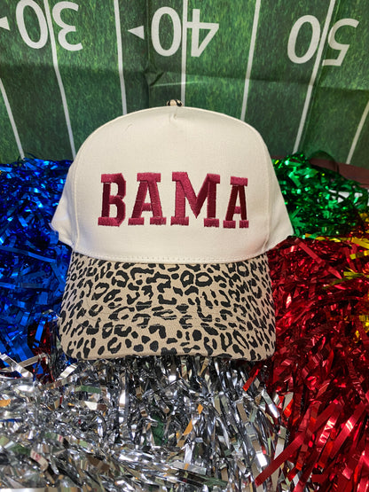 Bama Leopard Print Hat