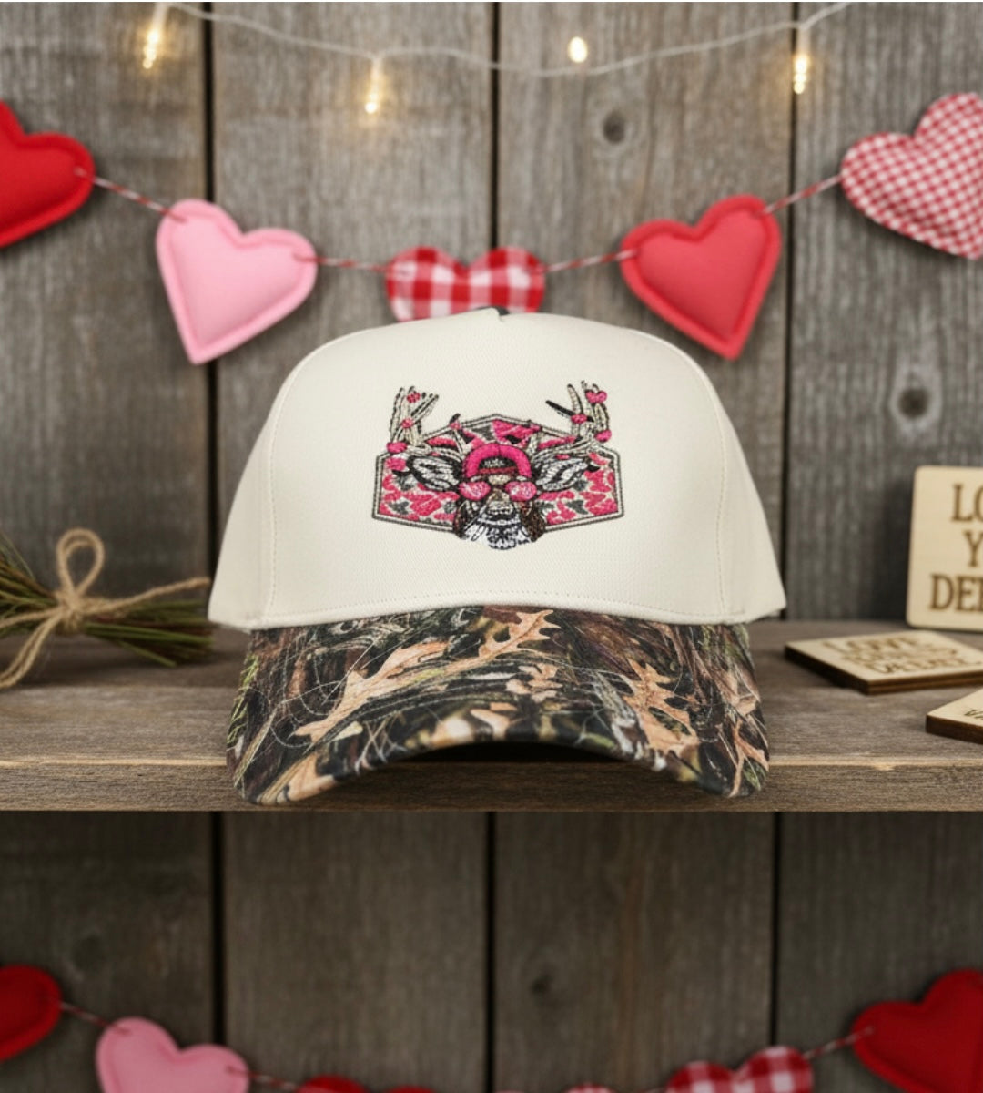 Valentine Deer Hat