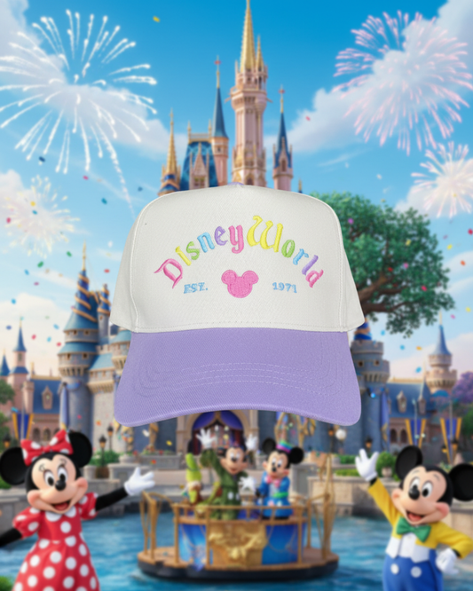 Disney World Hat Lavender