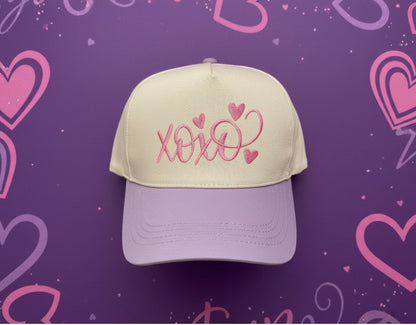 XOXO Hat Purple