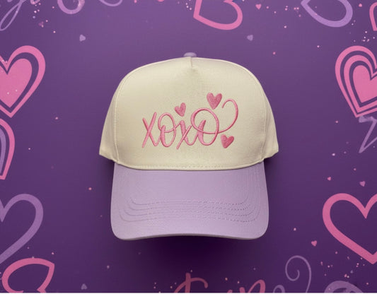 XOXO Hat Purple