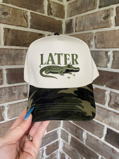 Later Gator Camo Hat