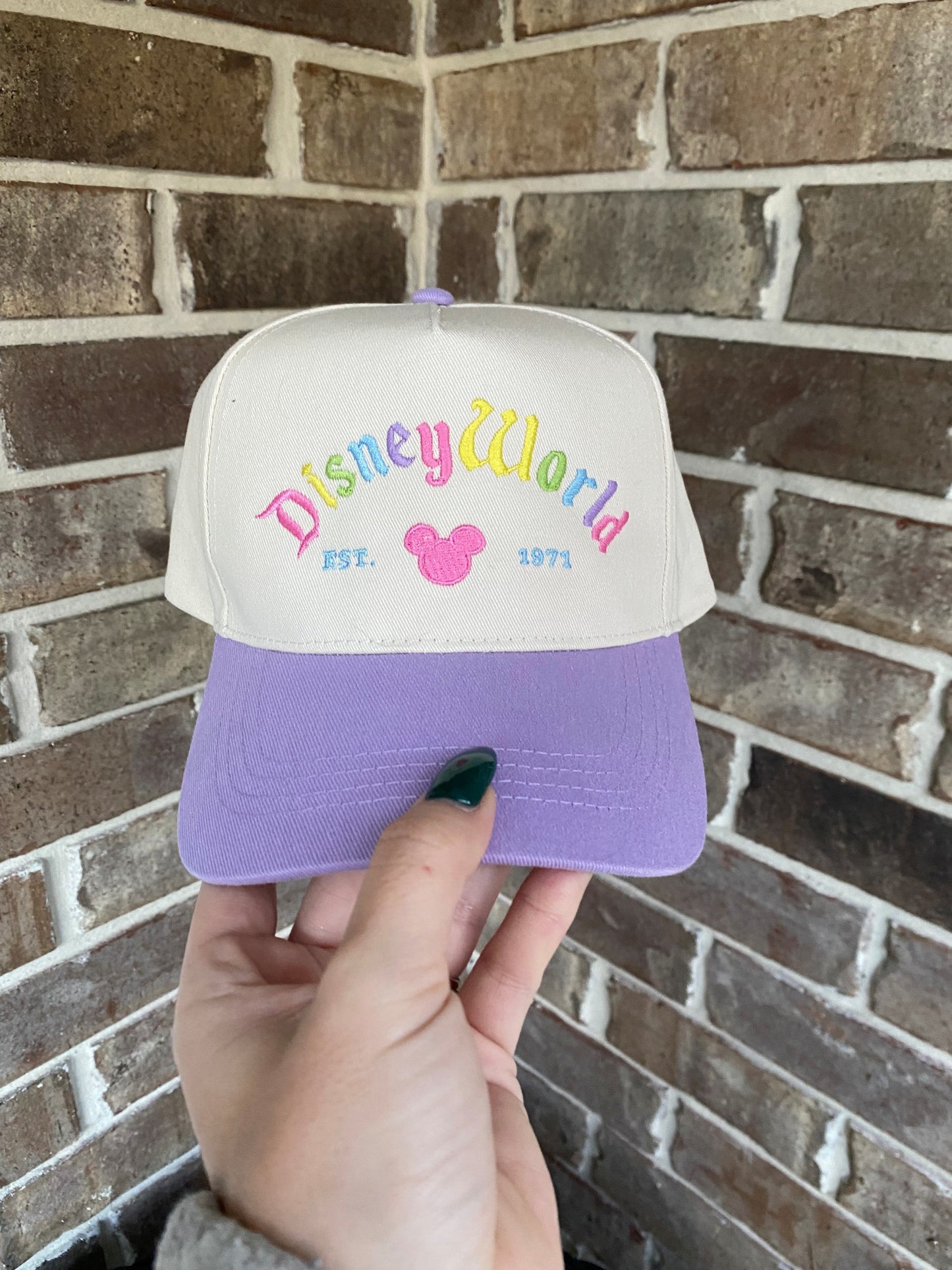 Disney World Hat Lavender